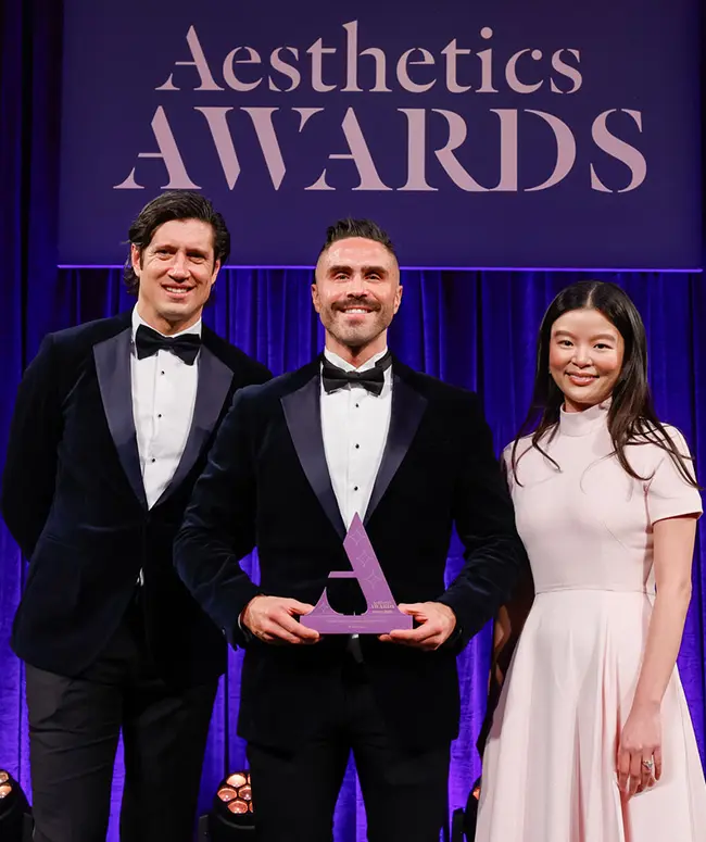 Interface Aesthetics Training Academy - Aesthetics Awards with Mr James Olding