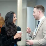 Dr Jordan Faulkner at Interface Expo 2024.