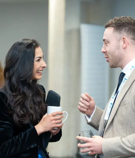 Dr Jordan Faulkner at Interface Expo 2024.