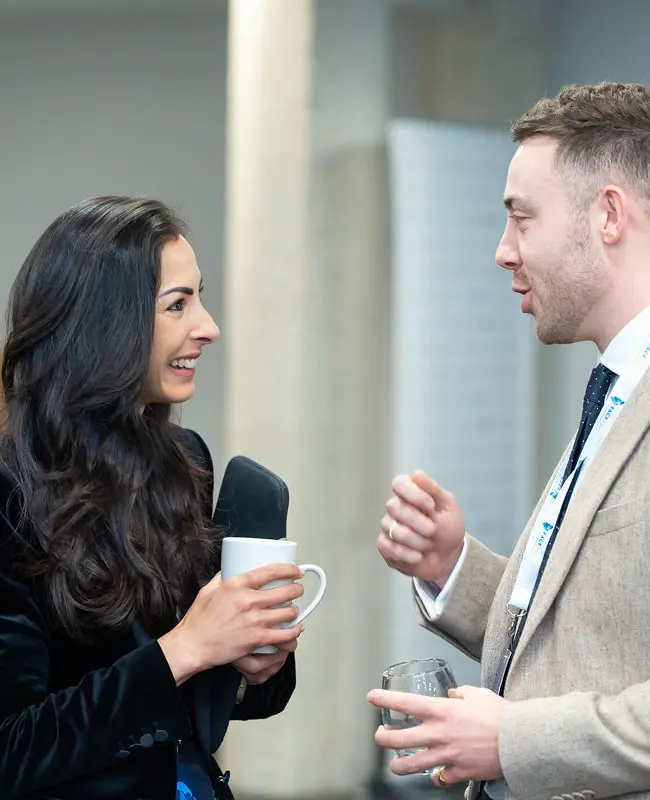 Dr Jordan Faulkner at Interface Expo 2024.