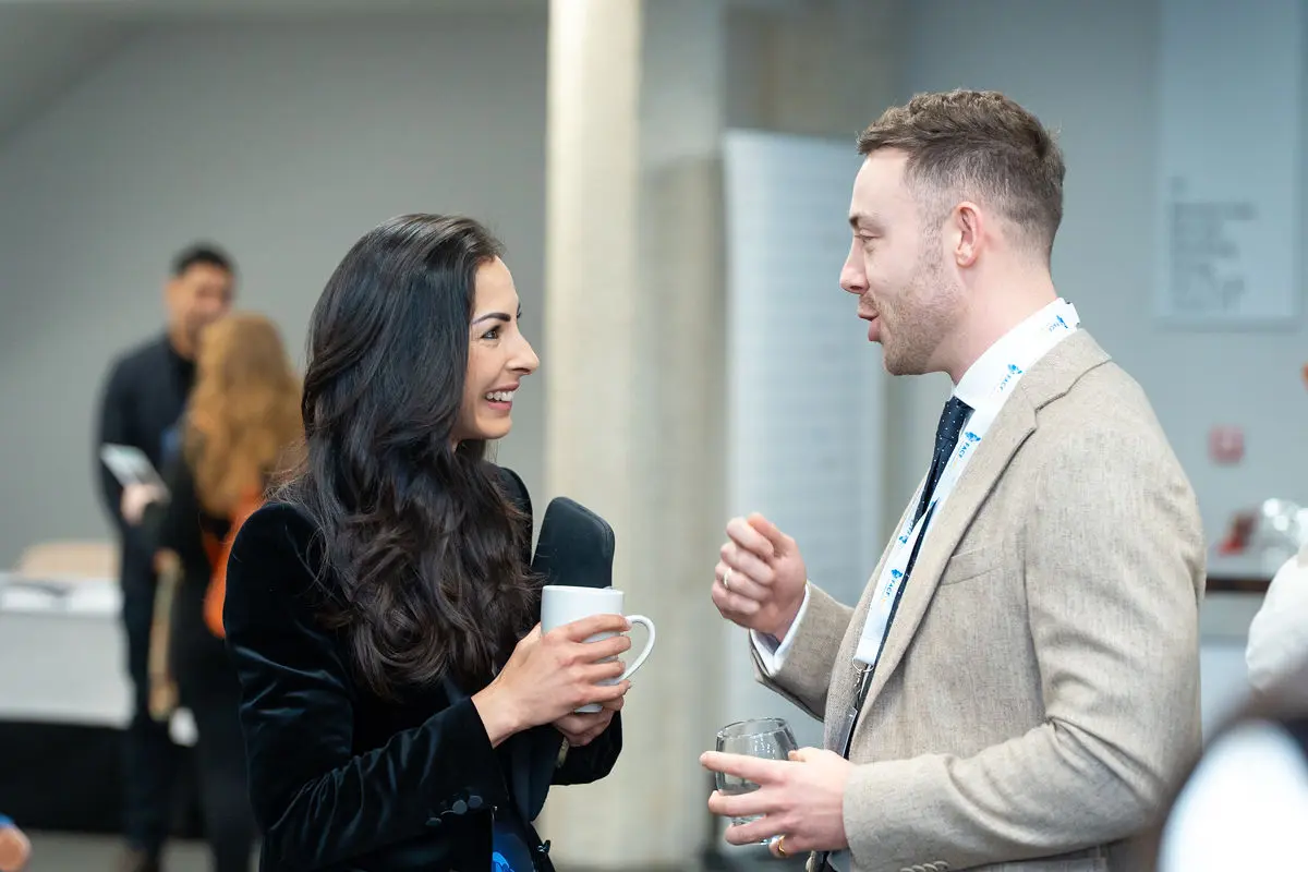 Dr Jordan Faulkner at Interface Expo 2024.