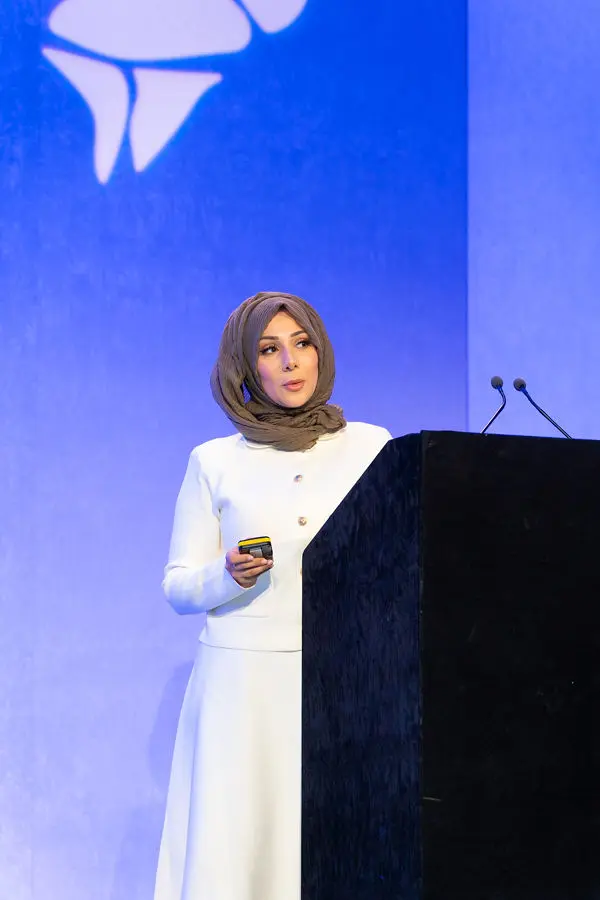 Zainab Al Mukhtar at Interface Expo 2024.