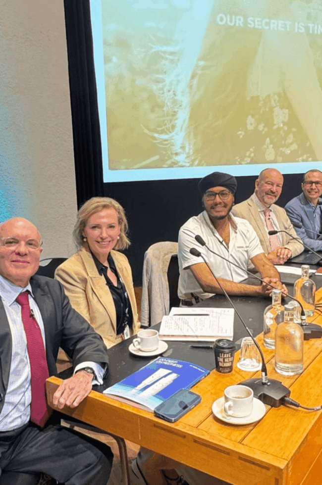 Julie Scott at Wigmore Presents, aesthetic conference in London.