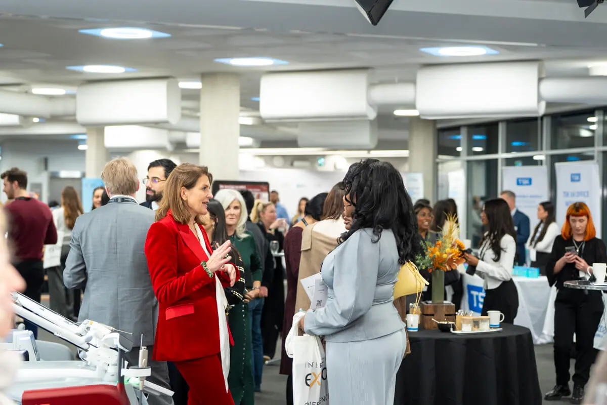 Networking during Interface Expo London.