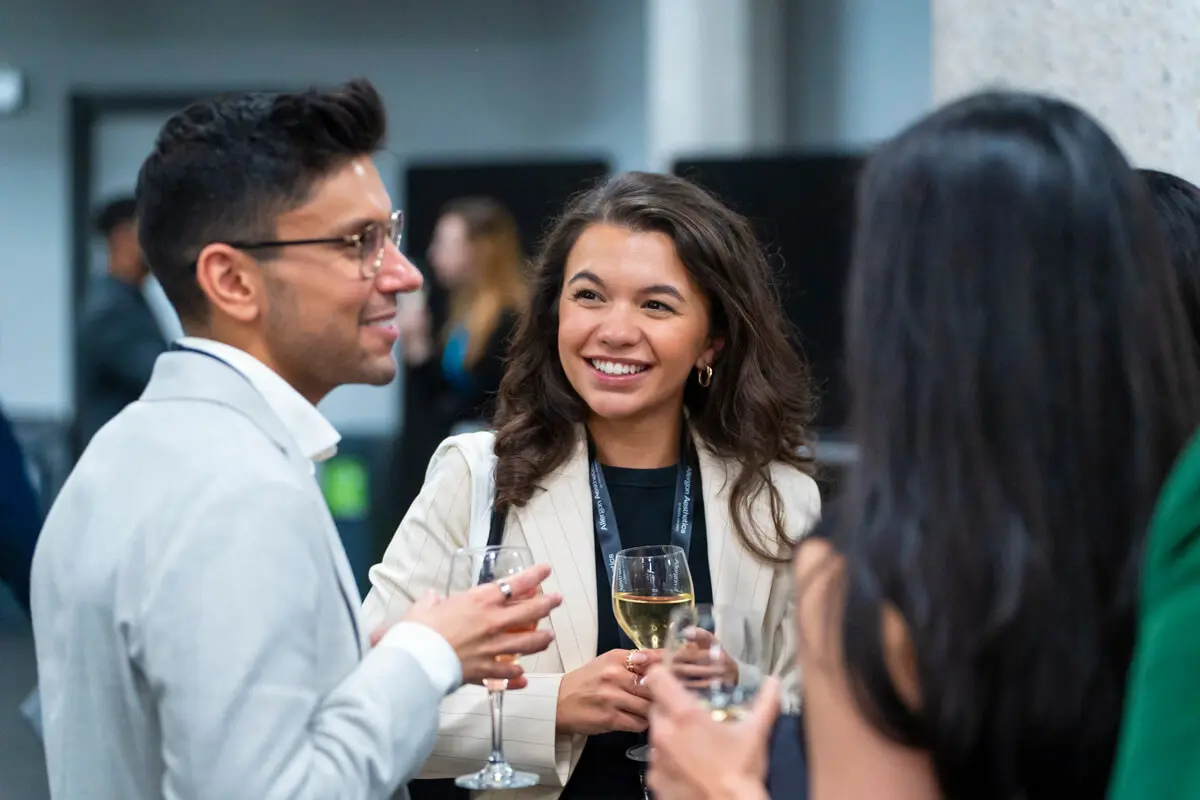 Healthcare professionals networking during Interface Expo.